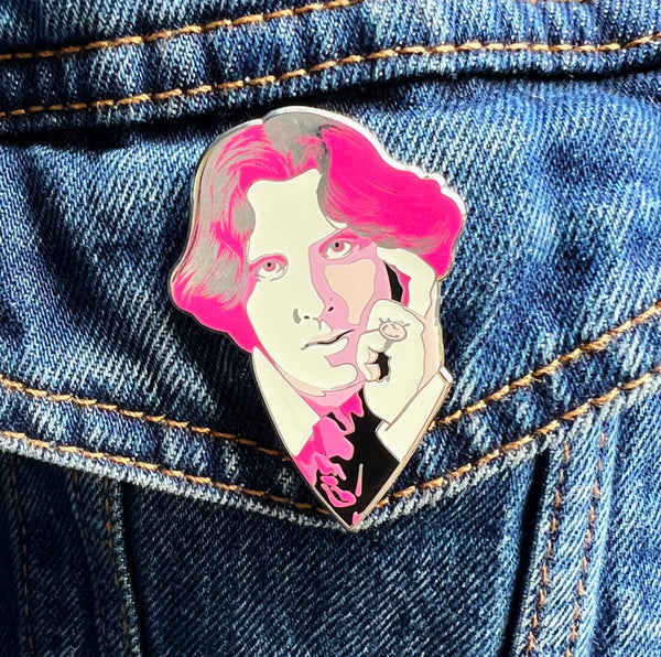 Oscar Wilde Enamel Pin