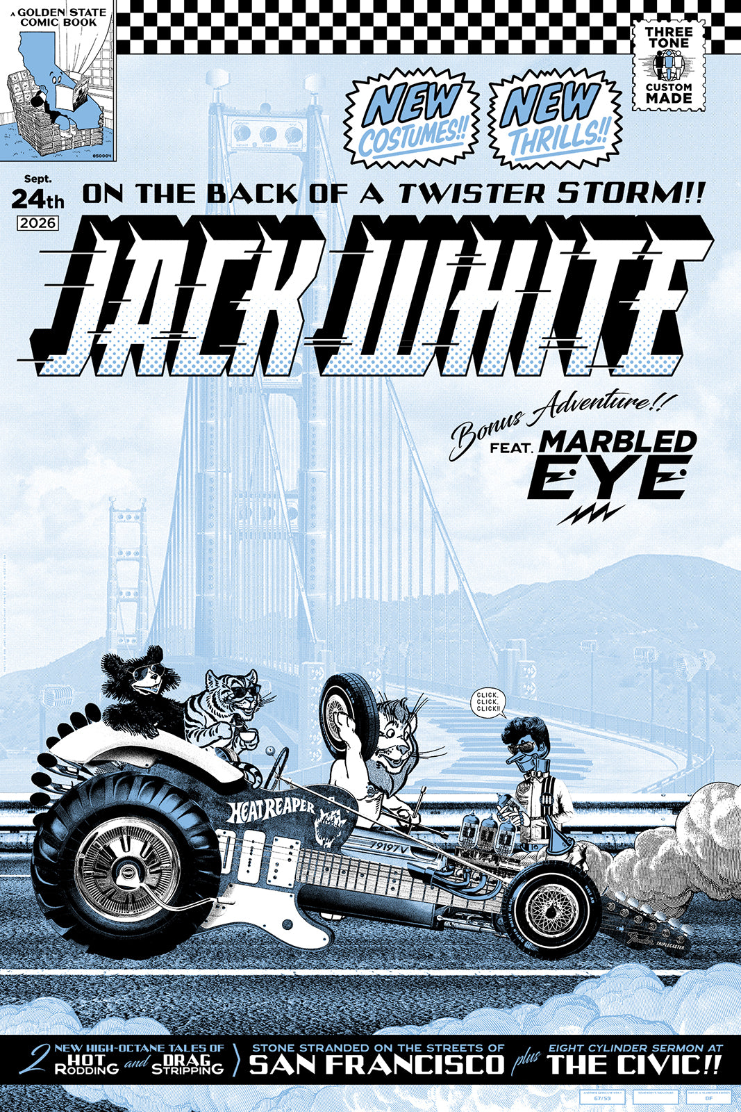 Jack White San Francisco September 24-Standard Edition
