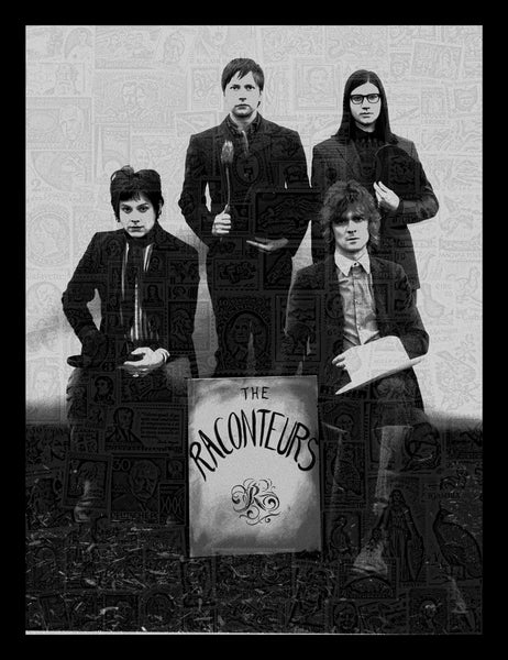 The Raconteurs Consolers of Lonely Poster 2008