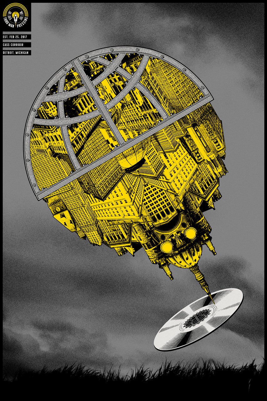 Third Man Pressing Plant Grand Opening Poster